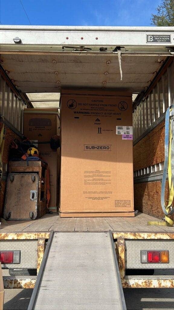 True North Okanagan Movers crew on a job in the Okanagan, photo 2